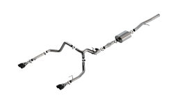 ATAK Black Cat-Back for 2025 Silverado & Sierra, Borla 140997BC