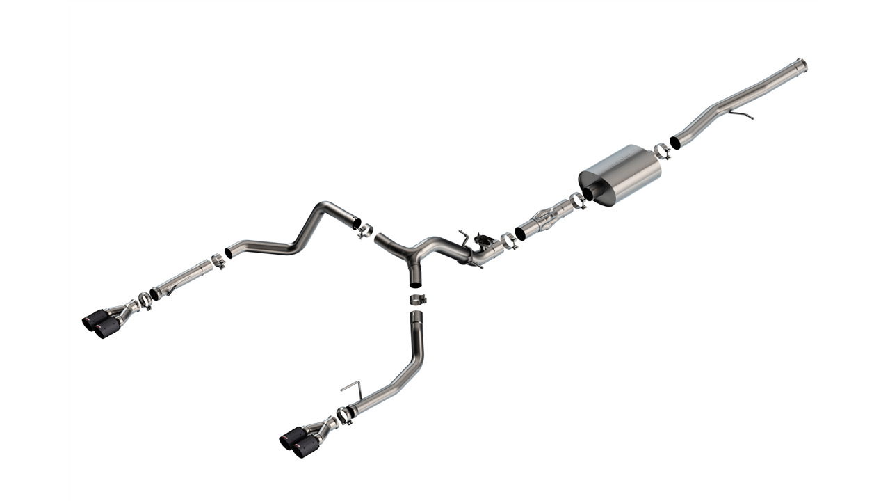 Borla 2025 Silverado ATAK Cat-Back, CFBA Variant