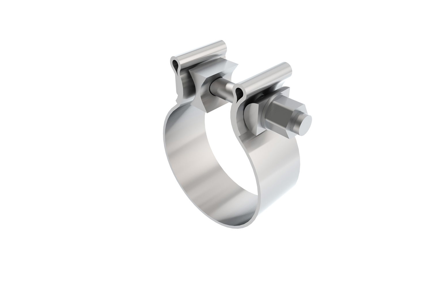 Borla Stainless Steel AccuSeal Clamp - Borla 18327