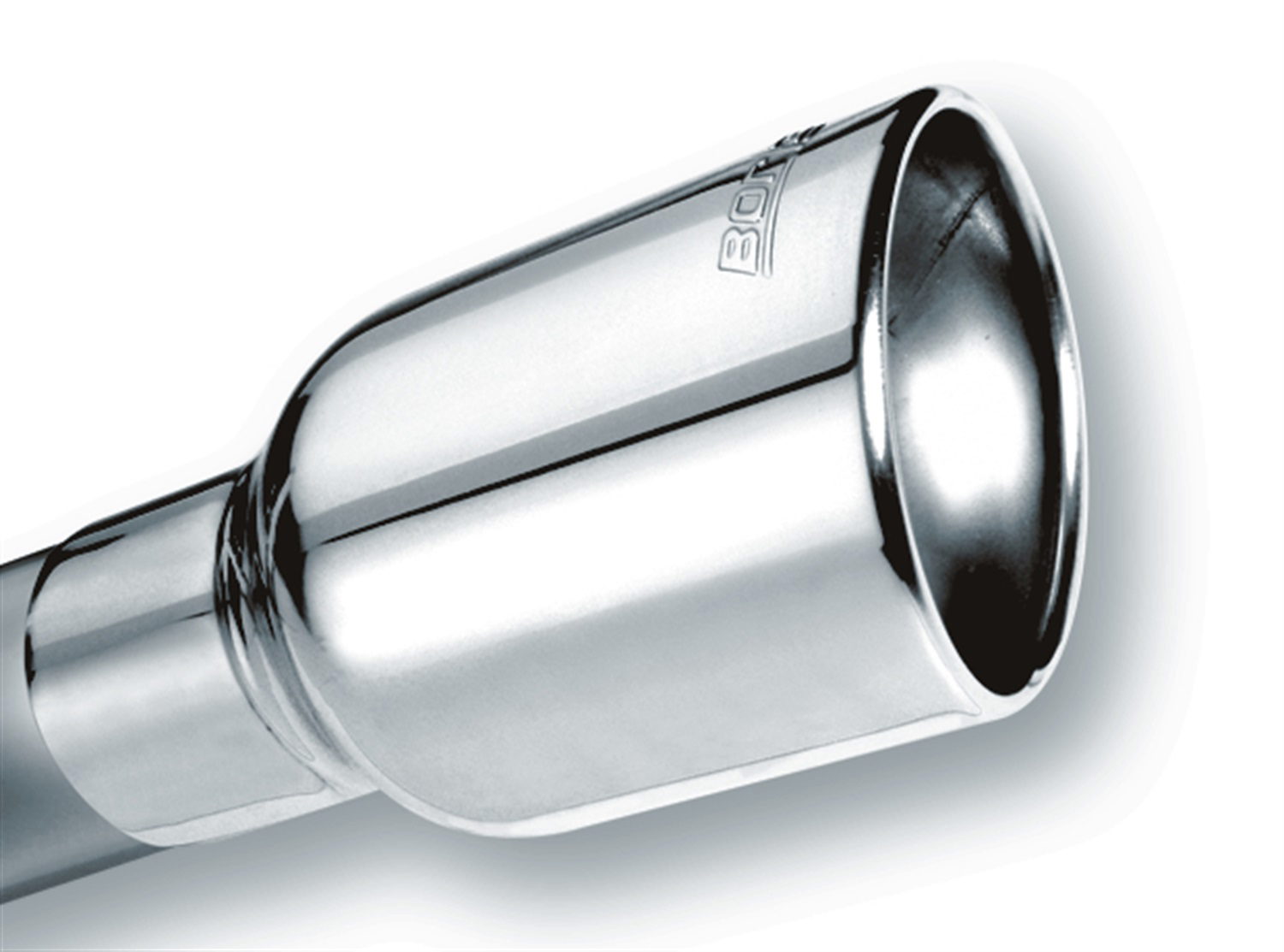 Borla Borla Universal Exhaust Tip - Single Round 20156
