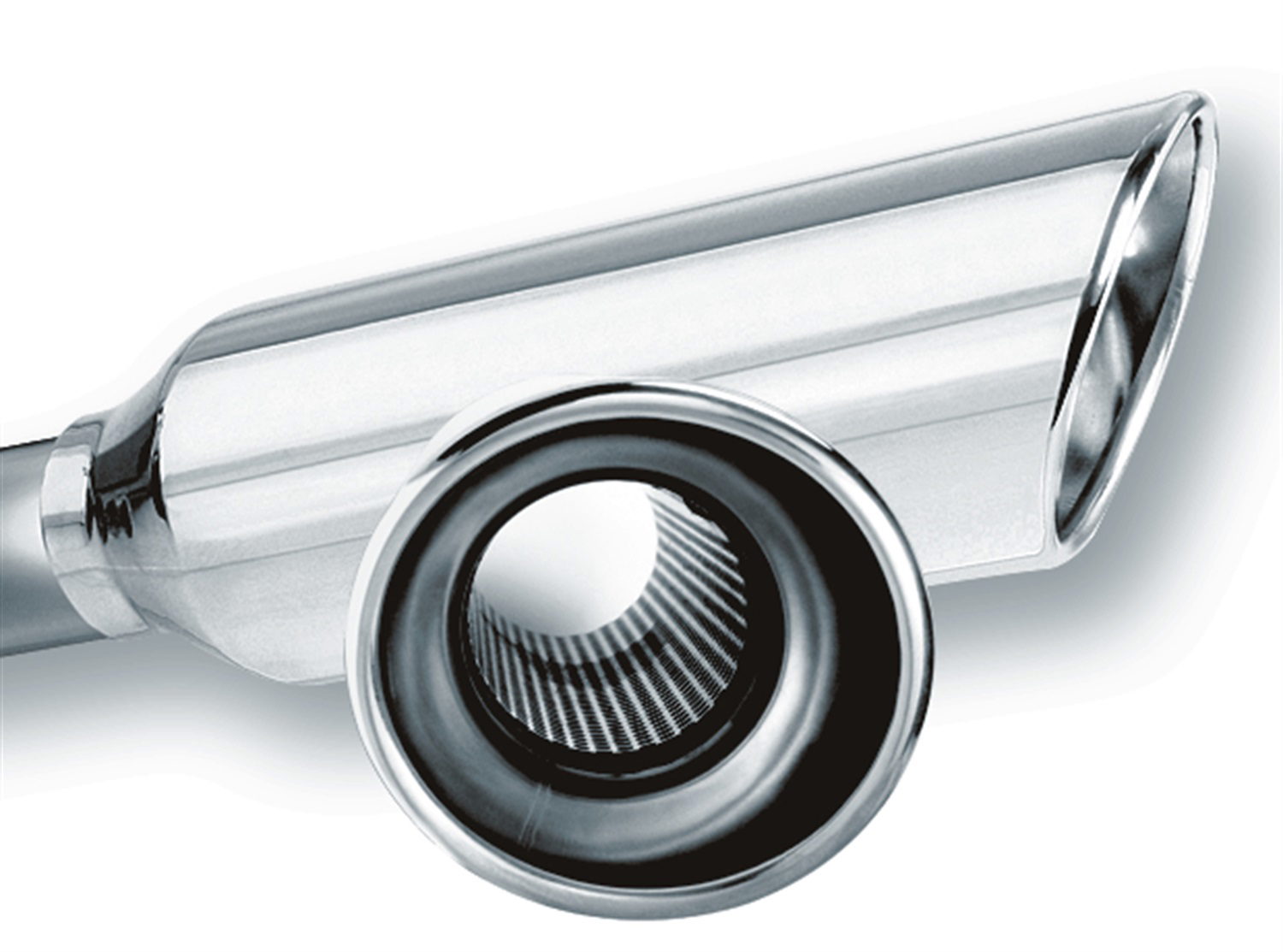 Borla Borla Universal Exhaust Tip - Single Round 20248
