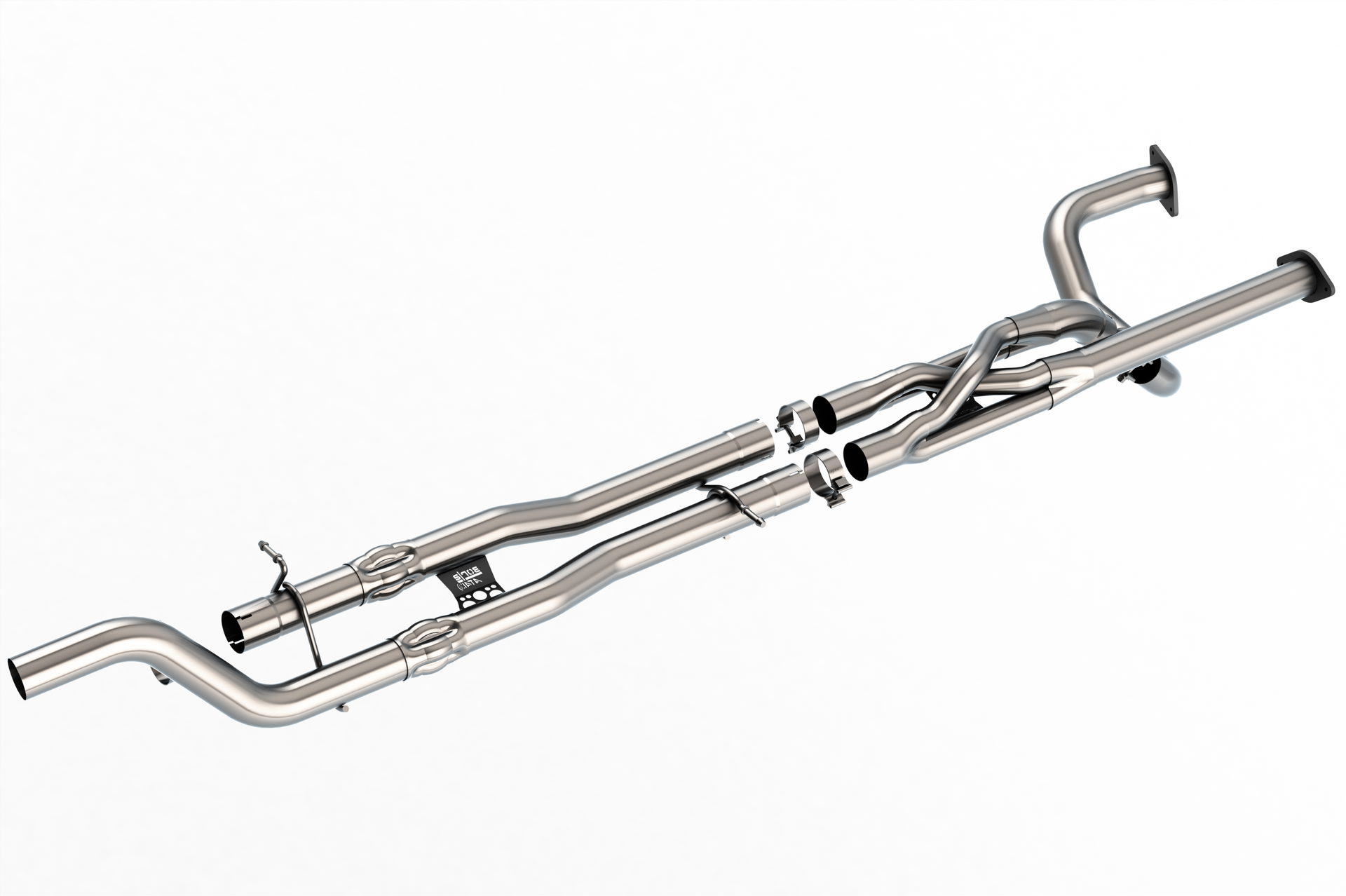 Borla ATAK Mid-Section with SwitchFire X-Pipe for Ram TRX