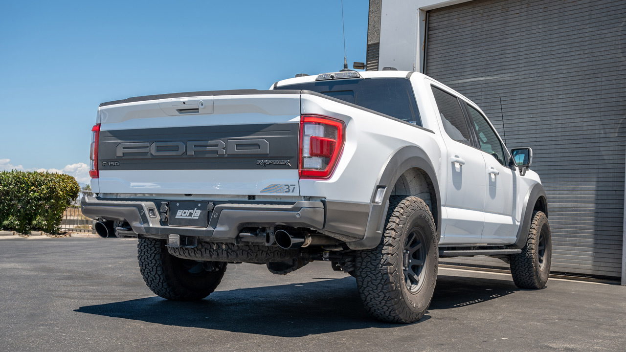 Borla Black Tail Pipes for Ford F-150 Raptor