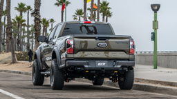 Black Tail Pipes for Ford Ranger Raptor, view 2, Borla 60743BC