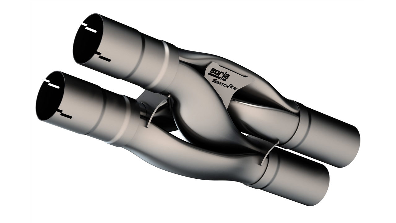 Borla SwitchFire X-Pipe for Ford Mustang GT & Dark Horse