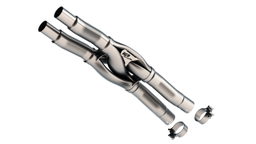 SwitchFire X-Pipe for Mustang Dark Horse, view 2, Borla 60750