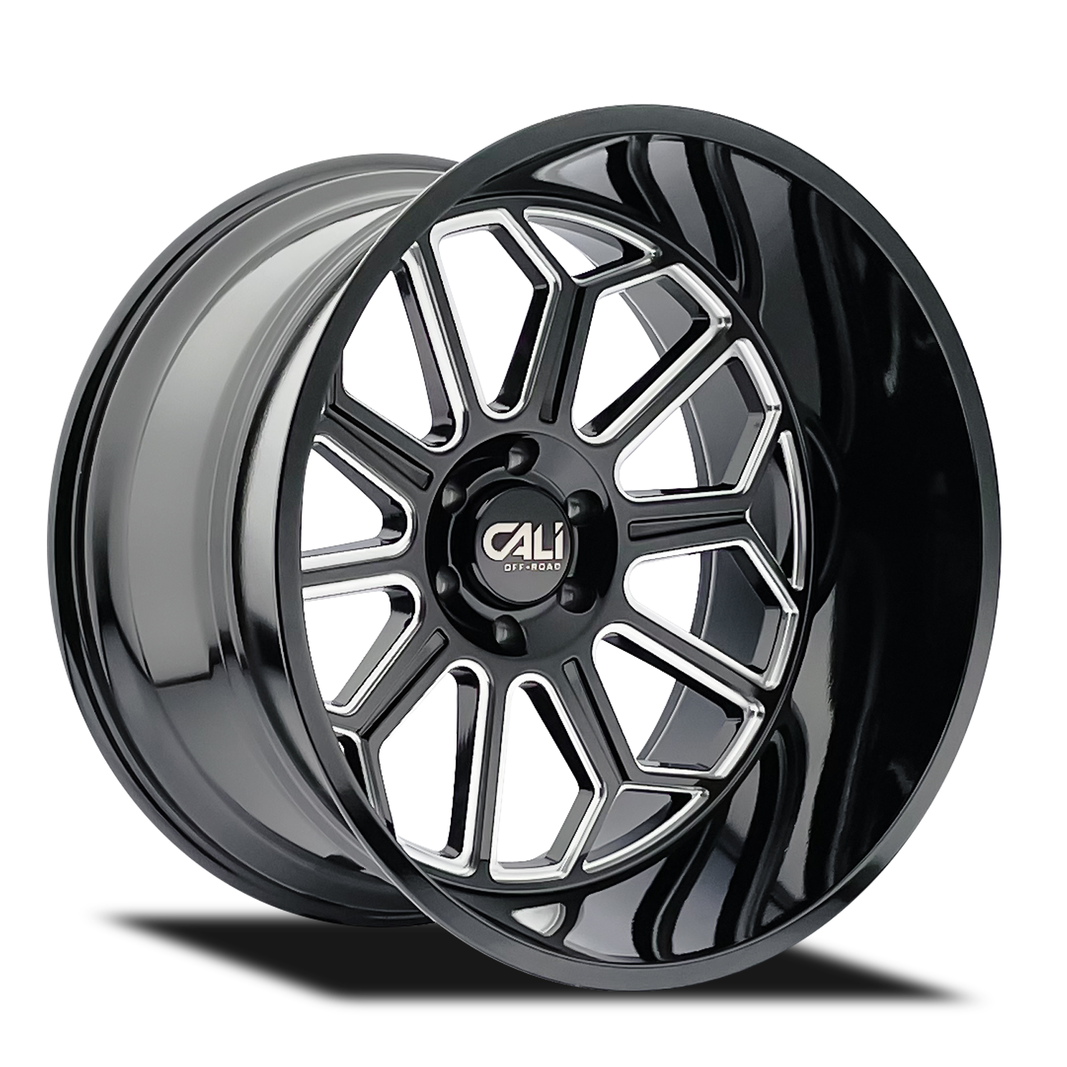 Cali Offroad Cali Offroad AUBURN (9117) GLOSS BLACK MILLED 9117-24483BM