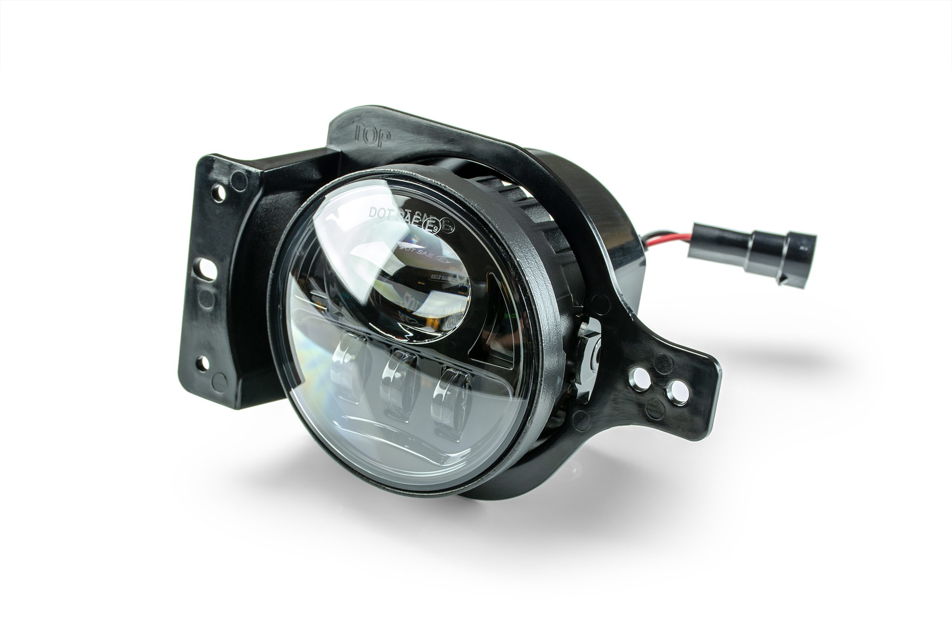 LED Fog Light with Brackets for Jeep Wrangler JL & Gladiator — DV8 Offroad BCFLJL-01