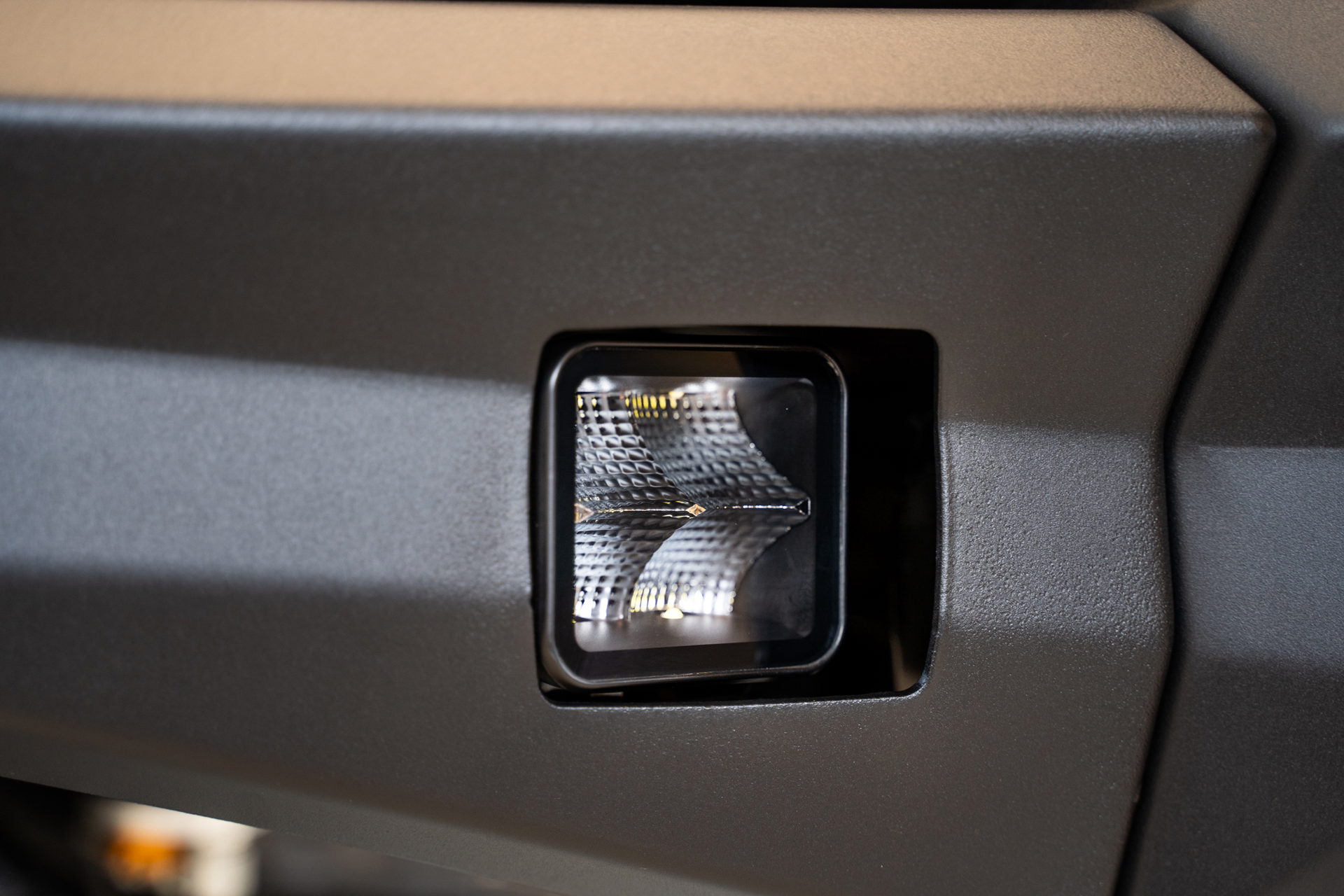 DV8 Offroad 3-Inch Cube LED Light with Flood Pattern & Post Mount