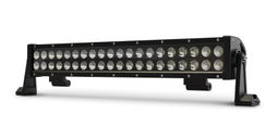 20-Inch Dual Row LED Light Bar, Black Face, view 3, DV8 Offroad BR20E120W3W