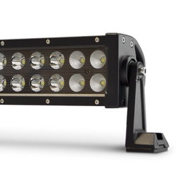20-Inch Dual Row LED Light Bar, Black Face, view 6, DV8 Offroad BR20E120W3W