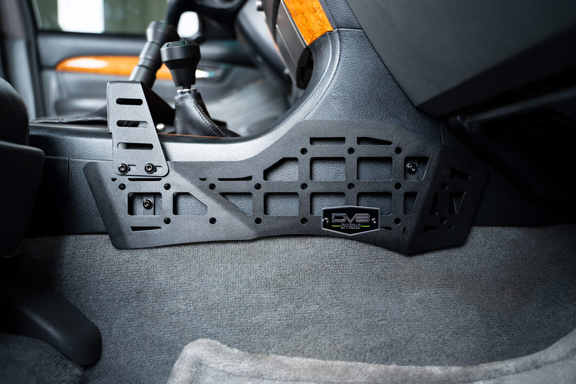 DV8 Offroad Center Console Molle Panels & Device Bridge for Lexus GX 470