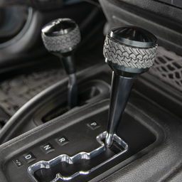 4WD Shift Knob for Jeep Wrangler JK, Black, view 6, DV8 Offroad D-JP-180011-BK