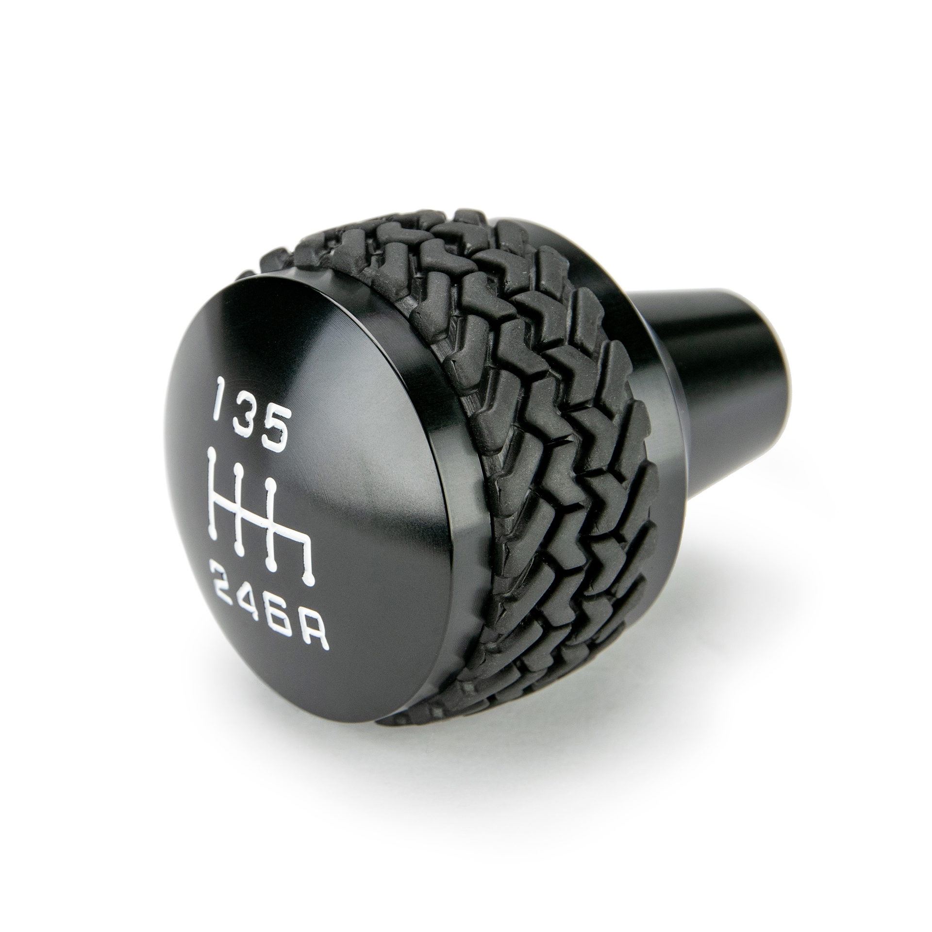 DV8 Offroad 6-Speed Shift Knob for Jeep Wrangler JK (2011-2018), Black