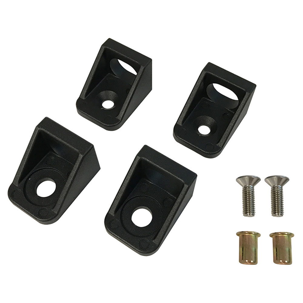 DV8 Offroad Cargo Tie Down System for Jeep Wrangler JK, 4 Pieces