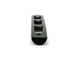 Slot Door Handle Inserts for Wrangler JK, Black, 5 Pieces, view 6, DV8 Offroad D-JP-190026-BK-5