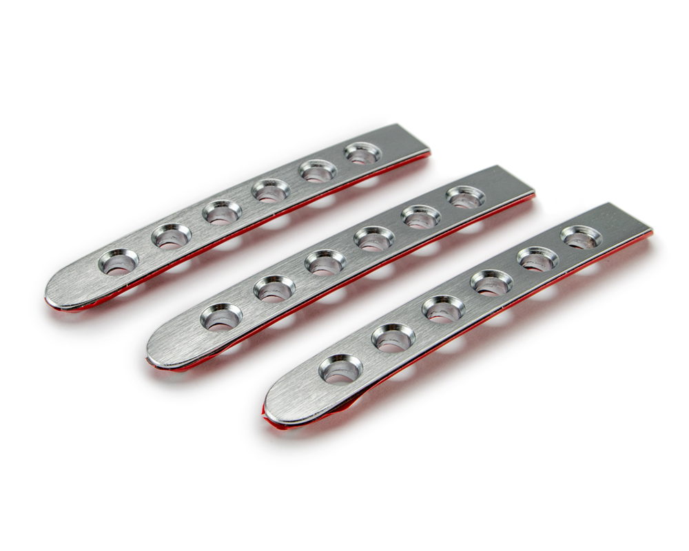 DV8 Offroad Aluminum Door Handle Inserts for Wrangler JK, 3 Pieces