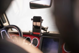 Digital Device Dash Mount for Wrangler JL & Gladiator, view 2, DV8 Offroad DMJL-01