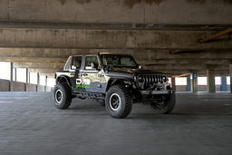 DV8 Offroad FS-25 Stubby Front Bumper with Plated Bull Bar FBJL-06, view 2