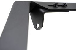 DV8 Offroad FS-25 Stubby Front Bumper with Plated Bull Bar FBJL-06, view 4