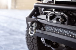 FS-1 Series Stubby Front Bumper for Wrangler & Gladiator, view 5, DV8 Offroad FBJL-11