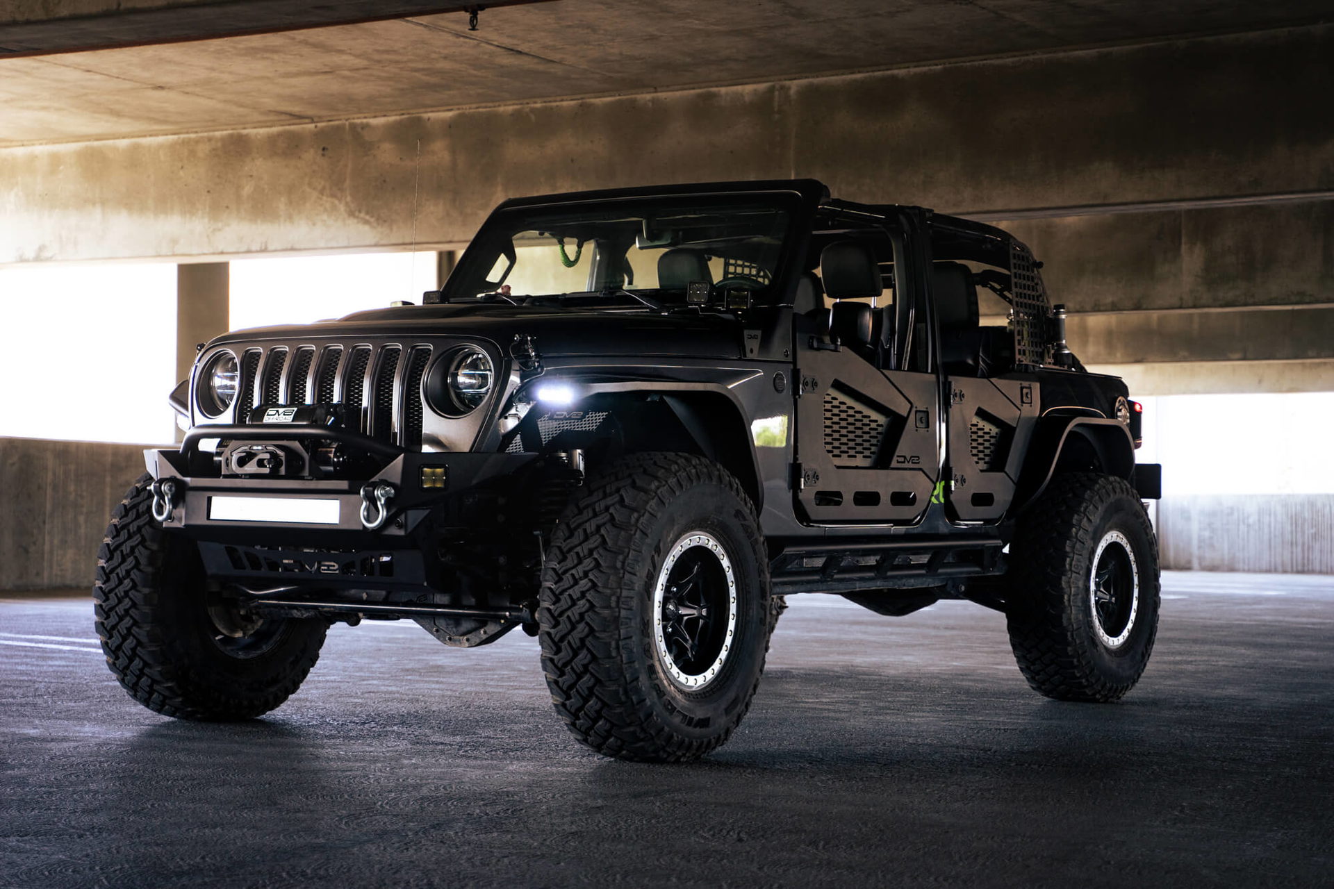 DV8 Offroad Slim Fender Flares for Jeep Wrangler JL
