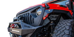 Replacement Grille for Wrangler JL & Gladiator, Black, view 6, DV8 Offroad GRJL-01