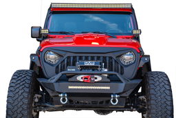 Replacement Grille for Wrangler JL & Gladiator, Black, DV8 Offroad GRJL-01