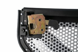 Rear Half Door with Aluminum Mesh, Wrangler JL & Gladiator, view 4, DV8 Offroad HDJL-01R