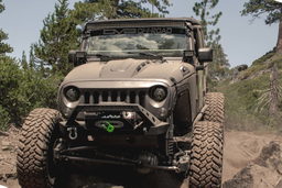 Heat Dispersion Hood for Jeep Wrangler JK, view 2, DV8 Offroad HDMB07-02