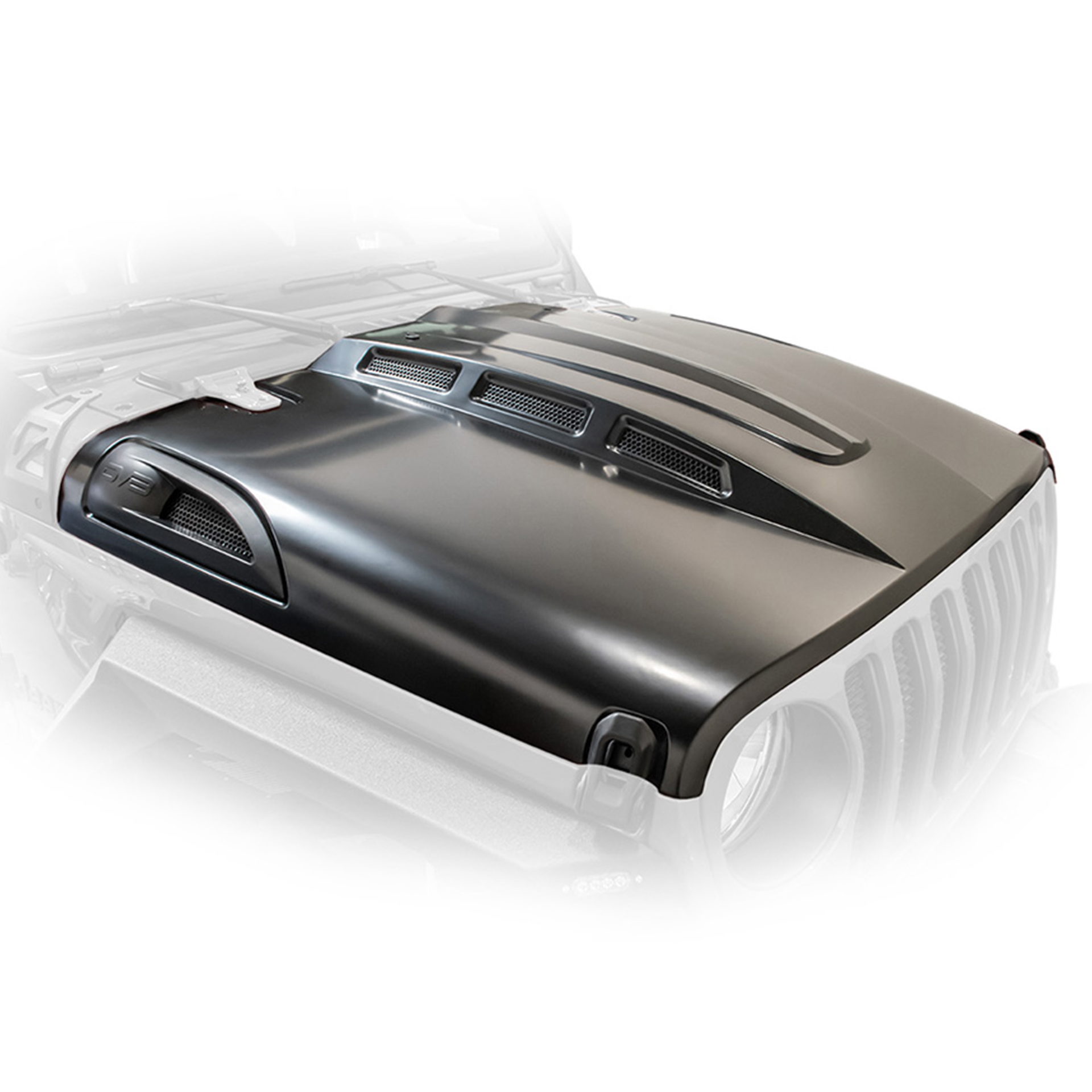 DV8 Offroad Heat Dispersion Hood for Wrangler JL & Gladiator