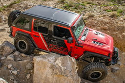 Rubicon Replica Hood for Wrangler JL & Gladiator, view 2, DV8 Offroad HDMBJL-TA