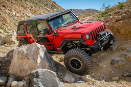 Rubicon Replica Hood for Wrangler JL & Gladiator, view 3, DV8 Offroad HDMBJL-TA