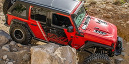 Rubicon Replica Hood for Wrangler JL & Gladiator, view 4, DV8 Offroad HDMBJL-TA