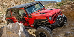 Rubicon Replica Hood for Wrangler JL & Gladiator, view 5, DV8 Offroad HDMBJL-TA