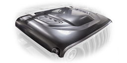 Rubicon Replica Hood for Wrangler JL & Gladiator, view 6, DV8 Offroad HDMBJL-TA
