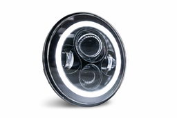 Projector Headlights with Halo for Jeep Wrangler JK, view 2, DV8 Offroad HL7JK-02