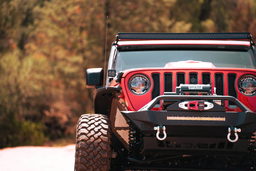 LED Headlights for Wrangler JL & Gladiator, Chrome, view 6, DV8 Offroad HLCJL-01