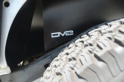 Rear Inner Fenders for Jeep Wrangler JK, Black, view 4, DV8 Offroad INFEND-01RB