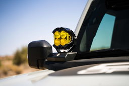 A-Pillar Pod Light Mounts for Ford Bronco, view 6, DV8 Offroad LBBR-02