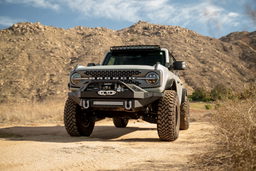 A-Pillar Dual Light Pod Drop Mounts for Ford Bronco, view 2, DV8 Offroad LBBR-08