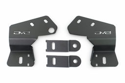 A-Pillar Dual Light Pod Drop Mounts for Ford Bronco, view 4, DV8 Offroad LBBR-08