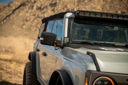 A-Pillar Dual Light Pod Drop Mounts for Ford Bronco, view 5, DV8 Offroad LBBR-08