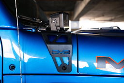 Dual Pod Light Mounts for Jeep JL 392 & Gladiator Mojave, view 2, DV8 Offroad LBJL-06
