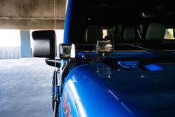 Dual Pod Light Mounts for Jeep JL 392 & Gladiator Mojave, view 3, DV8 Offroad LBJL-06