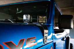 Dual Pod Light Mounts for Jeep JL 392 & Gladiator Mojave, view 4, DV8 Offroad LBJL-06