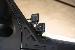 A-Pillar Dual Light Pod Mounts for Wrangler JL & Gladiator, view 3, DV8 Offroad LBJL-11