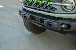 Slanted Front License Plate Mount for Ford Bronco, view 3, DV8 Offroad LPBR-05