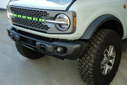 Slanted Front License Plate Mount for Ford Bronco, view 6, DV8 Offroad LPBR-05