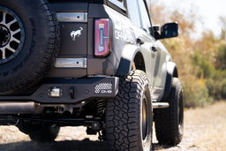 MTO Series Rear Bumper for Ford Bronco, Full Width, view 3, DV8 Offroad RBBR-01
